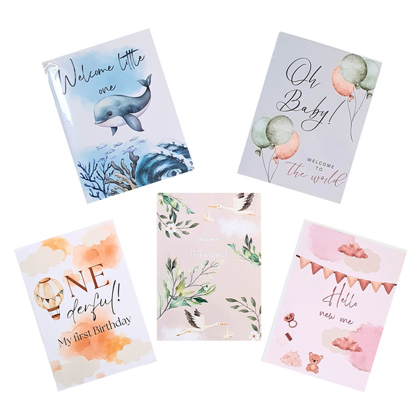 Baby Folding Cards