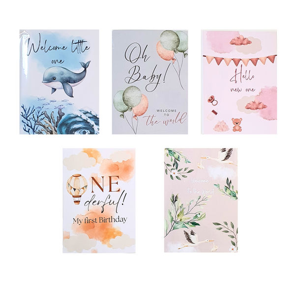 Baby Folding Cards