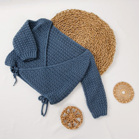 Baby Crochet Wrap Jacket