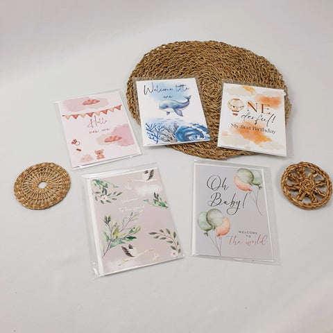 Baby Folding Cards