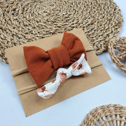 Bow Nylon Baby Headband