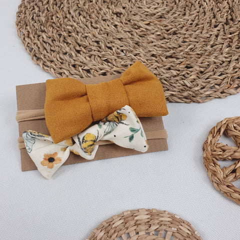 Bow Nylon Baby Headband