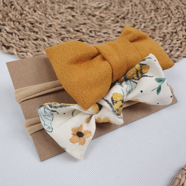 Bow Nylon Baby Headband