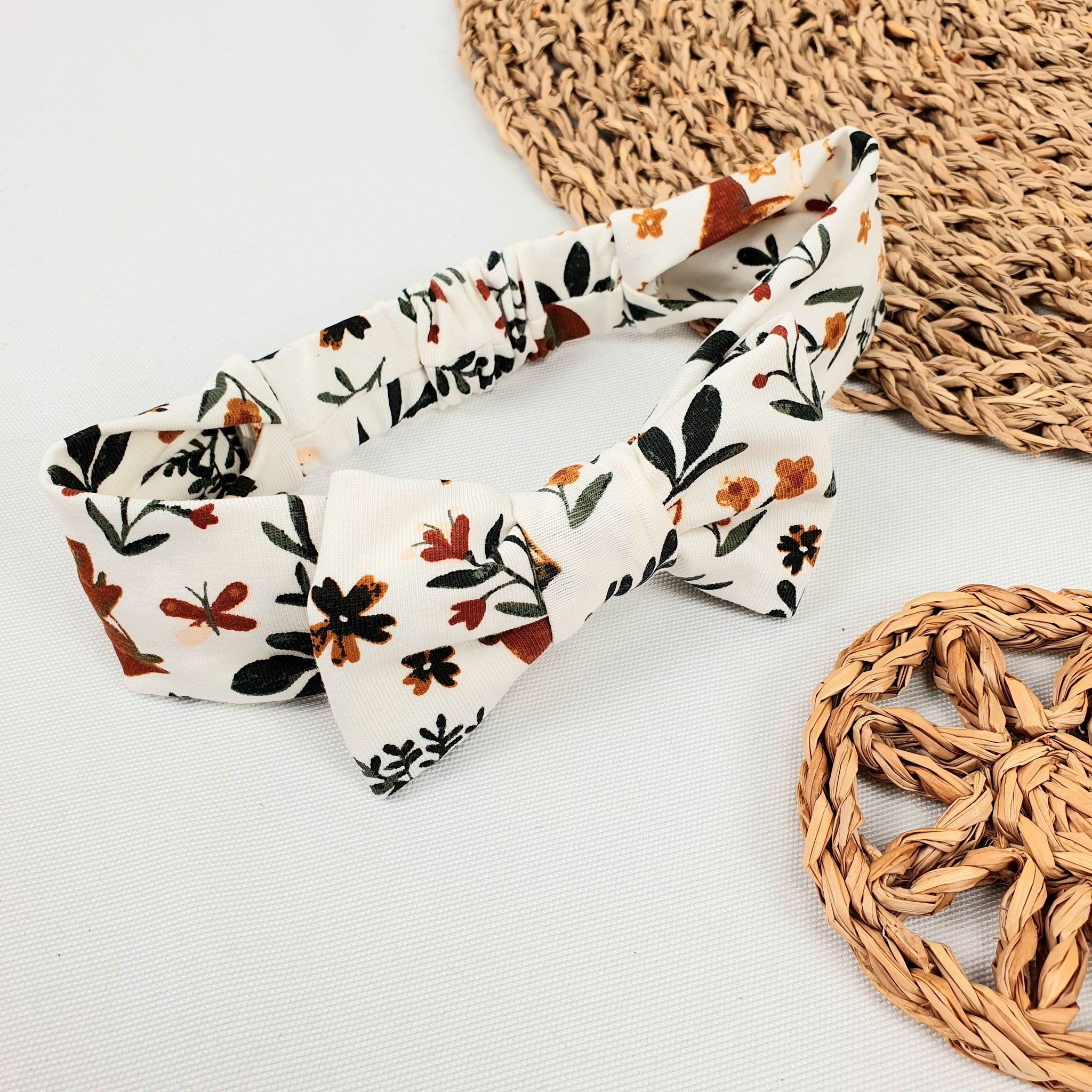 Newborn bow headband