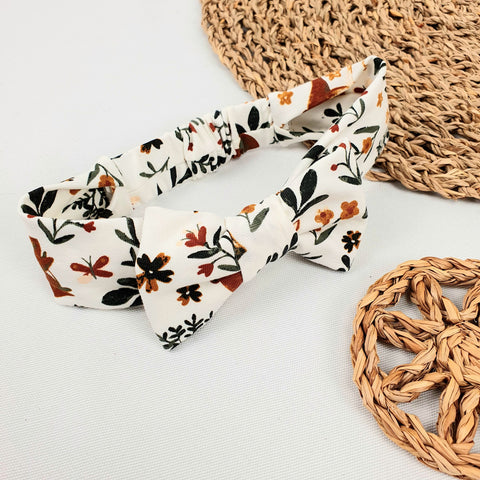 Newborn bow headband