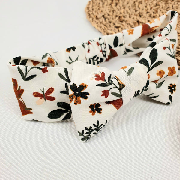 Newborn bow headband