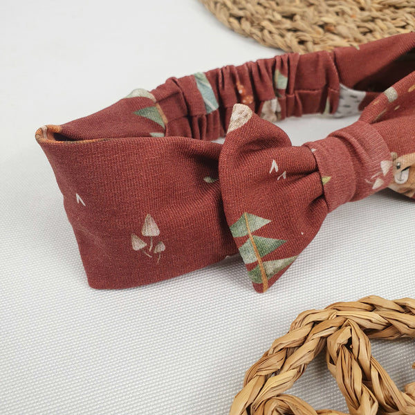 Newborn bow headband