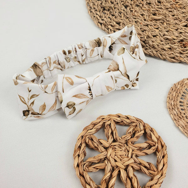 Newborn bow headband