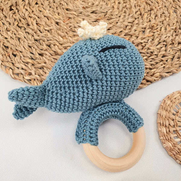 WALE Crochet Baby Rattle