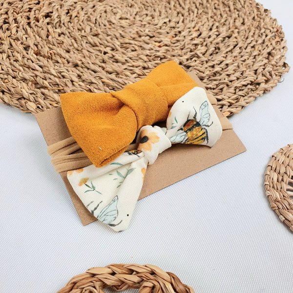 Bow Baby Nylon Headband