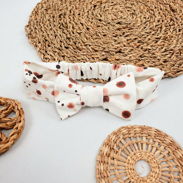Newborn bow headband