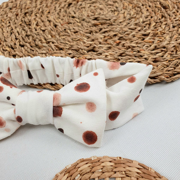 Newborn bow headband