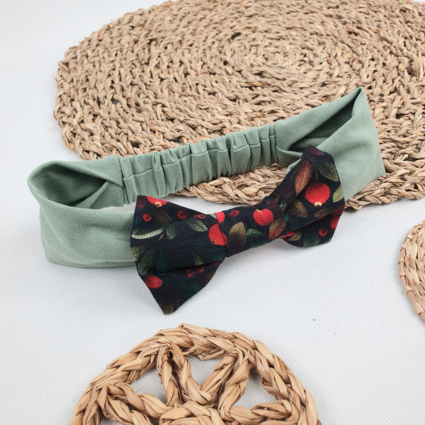 Newborn bow headband
