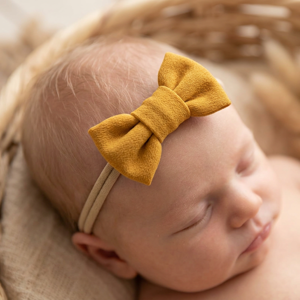 Bow Baby Nylon Headband