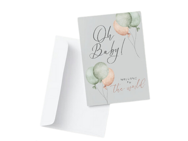 Baby Folding Cards